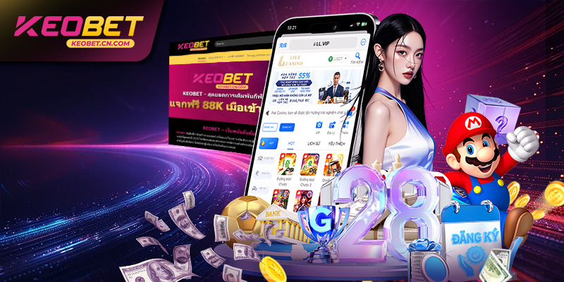 ผู้เล่นเข้าถึงลิงก์หน้าแรกของ KEOBET ผ่านเว็บเบราว์เซอร์ต่างๆ